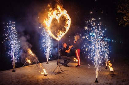 Холодные фонтаны фото 8